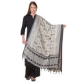 Generic Women's Art Silk Printed Dupatta (Multicolored, Length: 2.25 to 2.50 Mtr)
