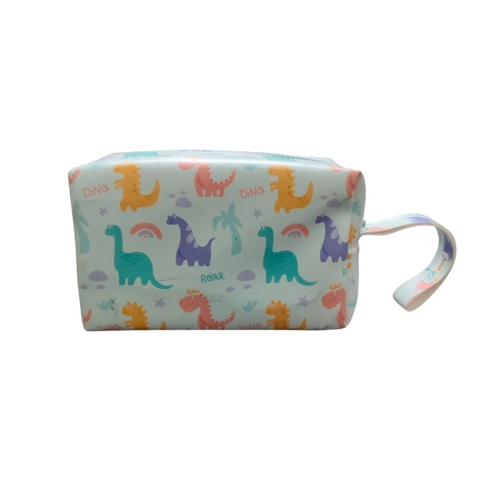 Pouch - Dinosaur Theme |   Canvas  |   Stationery | 3+ Years