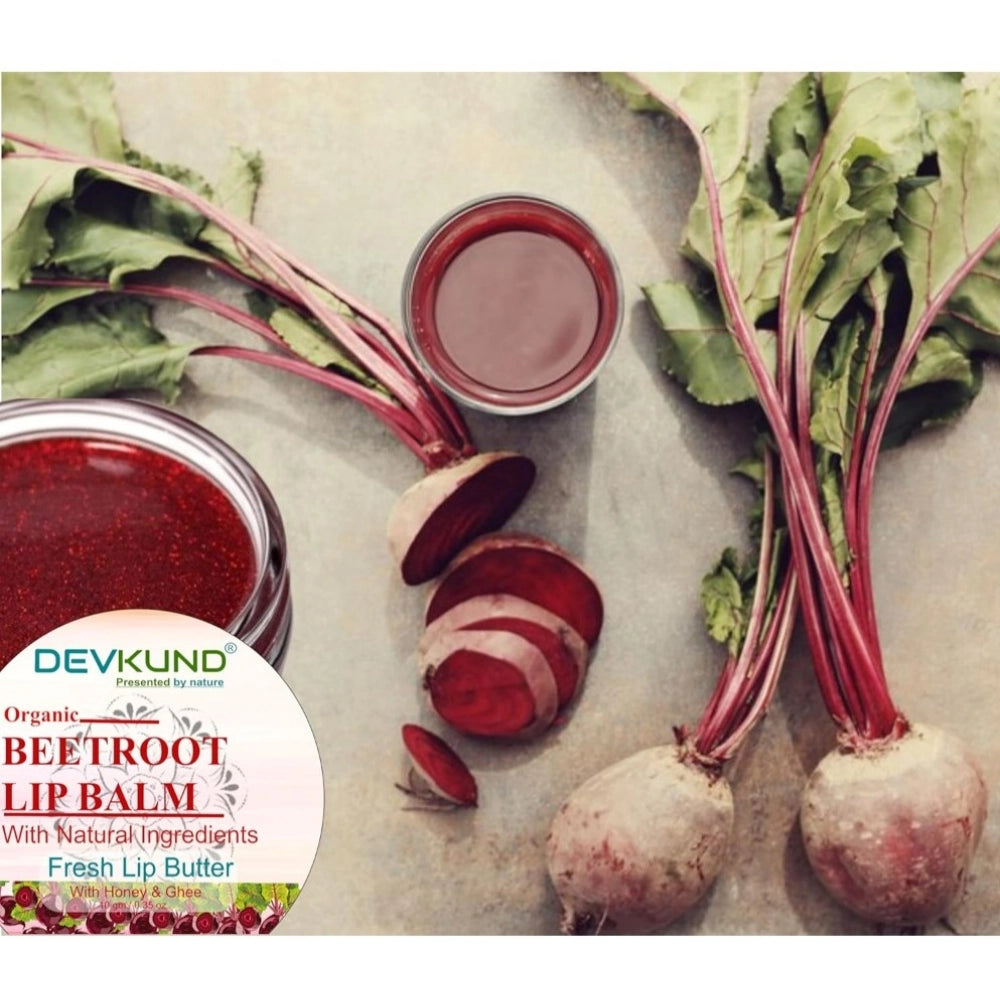 Generic Unisex Herbal Dark And Chapped Lips Beetroot Lip Balm (10gm)