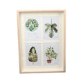 Generic Acrylic Four Collage In One Frame To Add Any Images (Multicolor)
