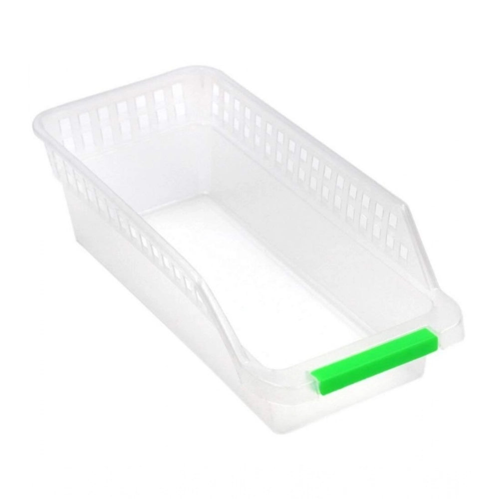 Generic Plastic Fridge Space Saver Rack Organizer – (Color: Assorted )