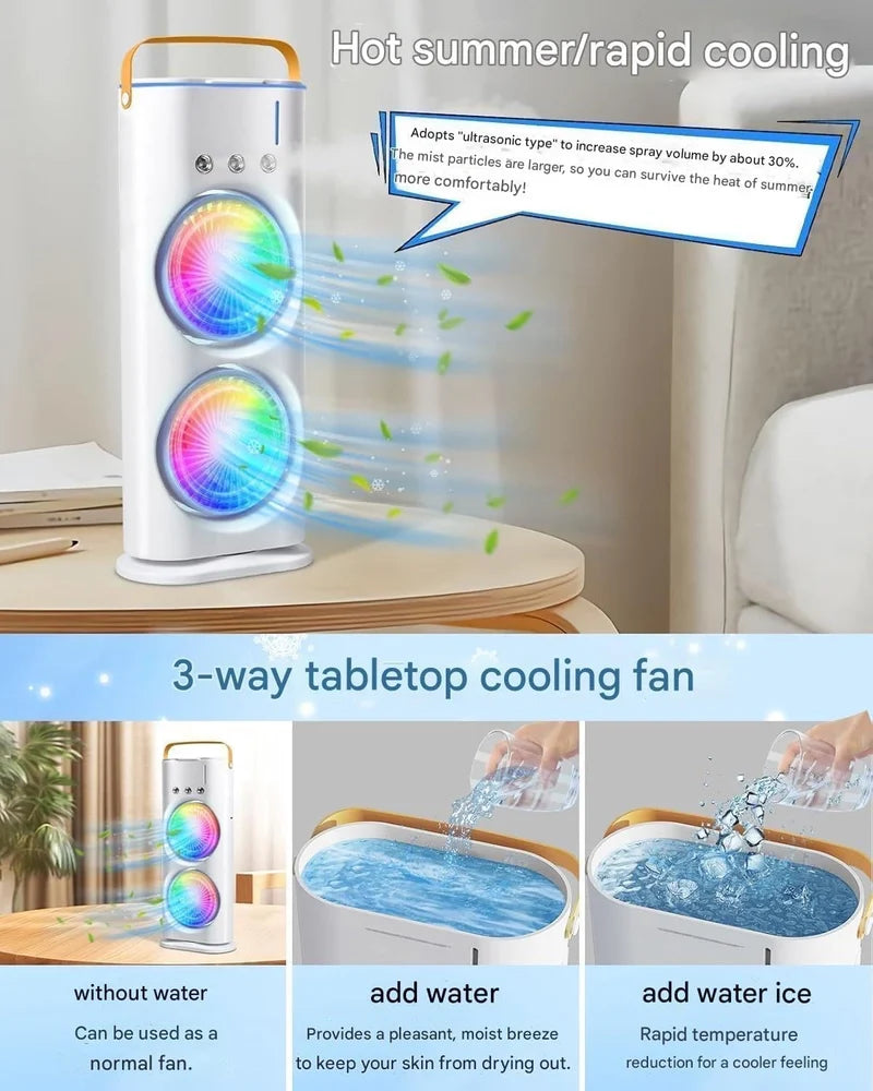 Plastic Double Sided Cooling Fan